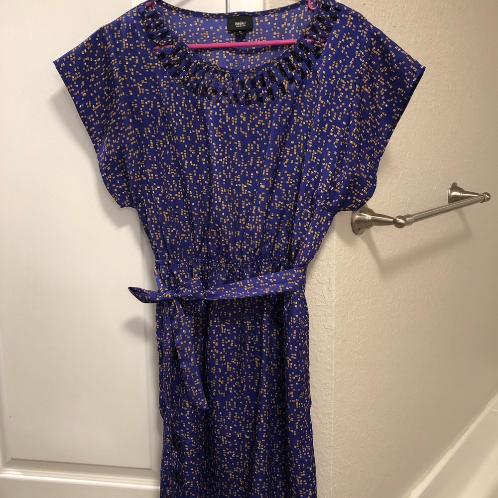 Mossimo dress with lattice detailing at the collar